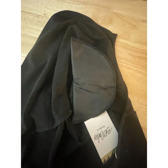 Bob Mackie Wearable Art Black Laser Cut Open Jacket 2X Plus Size - Picture 7 of 15